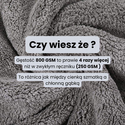 Ultrachłonny ręcznik BezŚladu